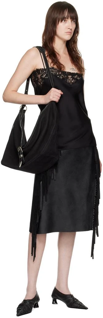 Marge Sherwood Black Belted Bag 4