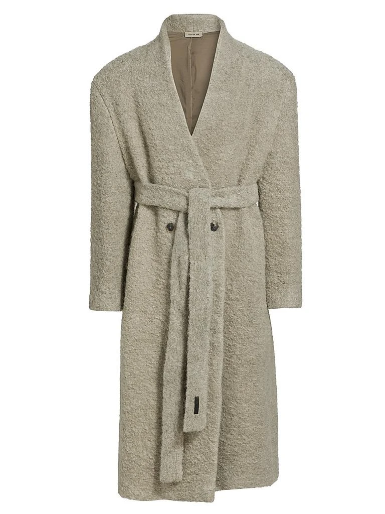 Fear of god Lapelless Wool-Blend Coat 1