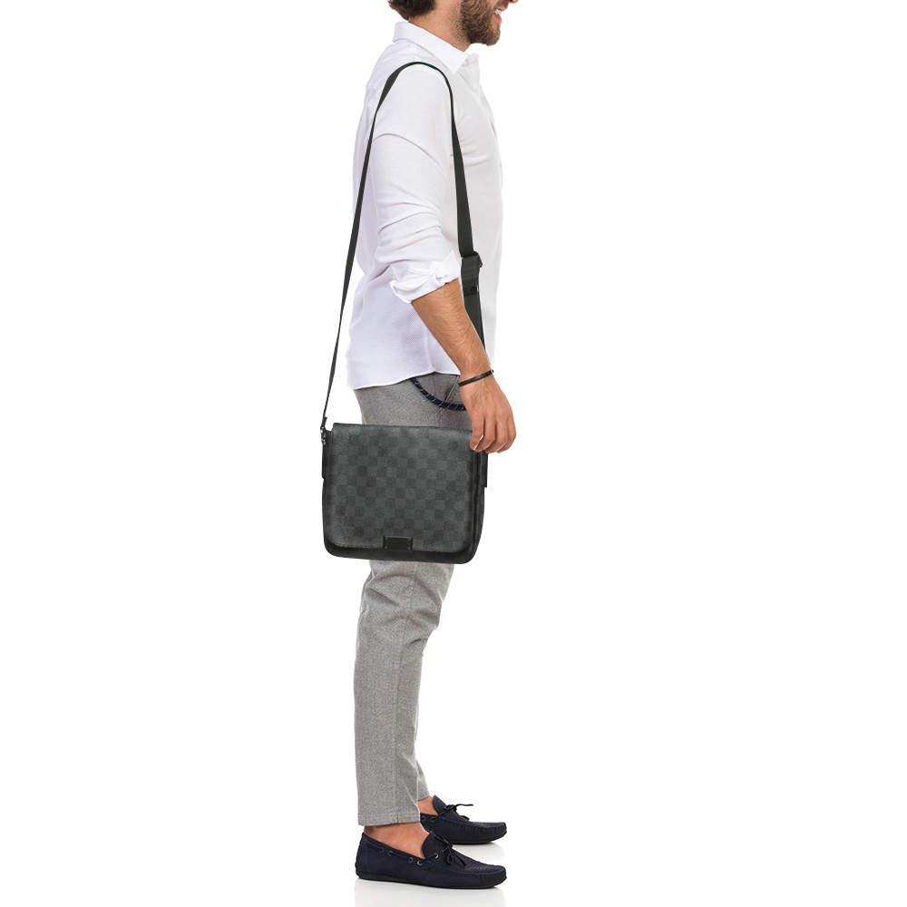 Louis Vuitton Louis Vuitton Damier Graphite Canvas District PM Bag
