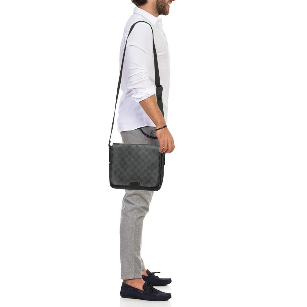 Louis Vuitton Louis Vuitton Damier Graphite Canvas District PM Bag 2