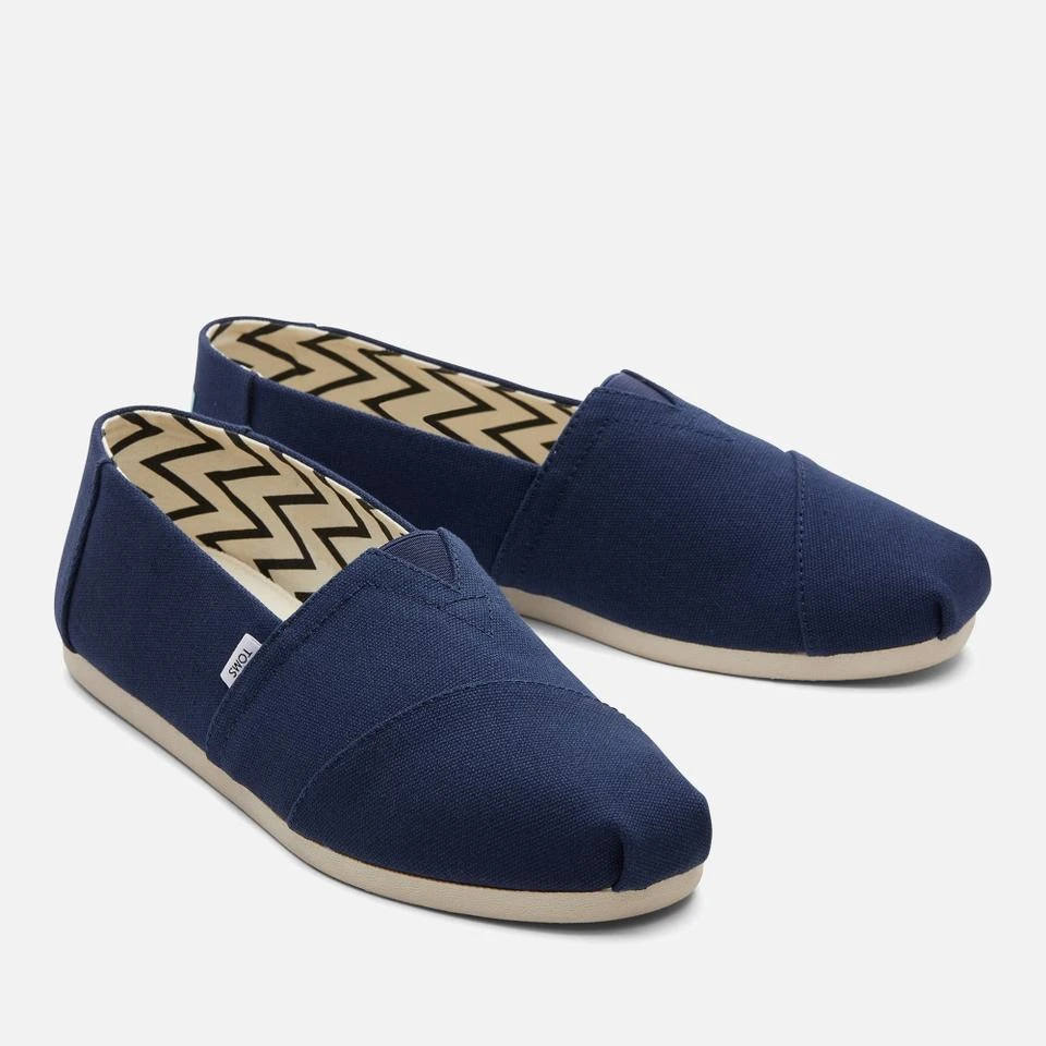 TOMS TOMS WOMEN'S ALPARGATA VEGAN CANVAS PUMPS 2