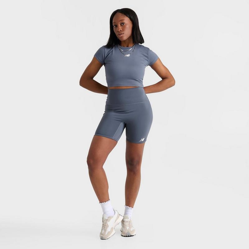 New Balance Women's New Balance Harmony High-Rise Biker Shorts