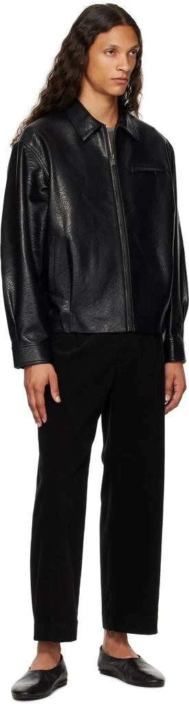 LE17SEPTEMBRE Black Pleated Trousers 4