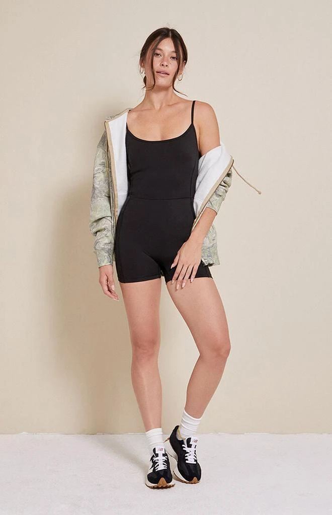 PAC 1980 PAC WHISPER Active Black Speedwalker Short Onesie 4