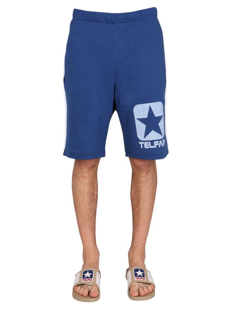 Telfar Converse X Telfar Logo-Printed Shorts