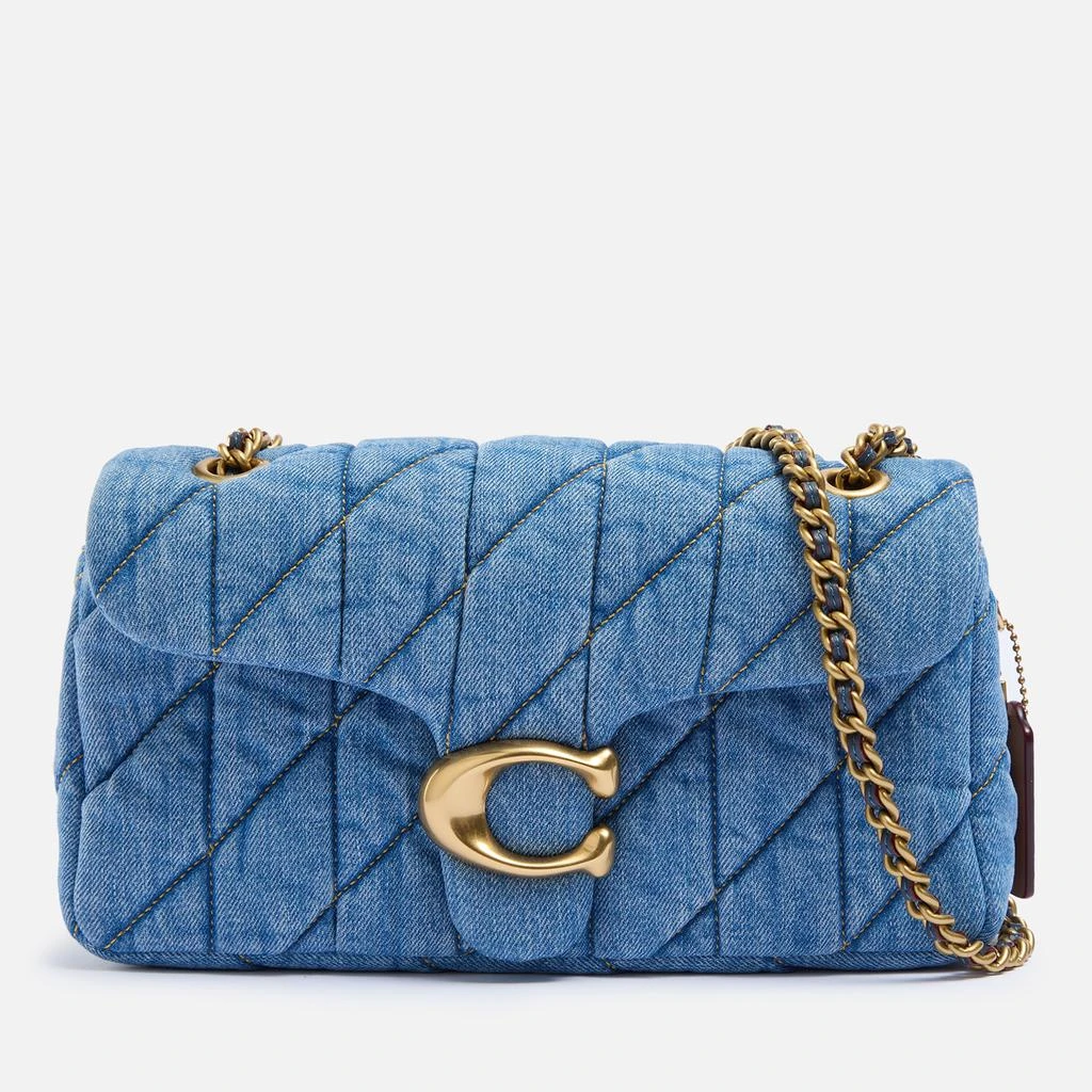 Coach Tabby 26 Quilted Denim Shoulder Bag 1