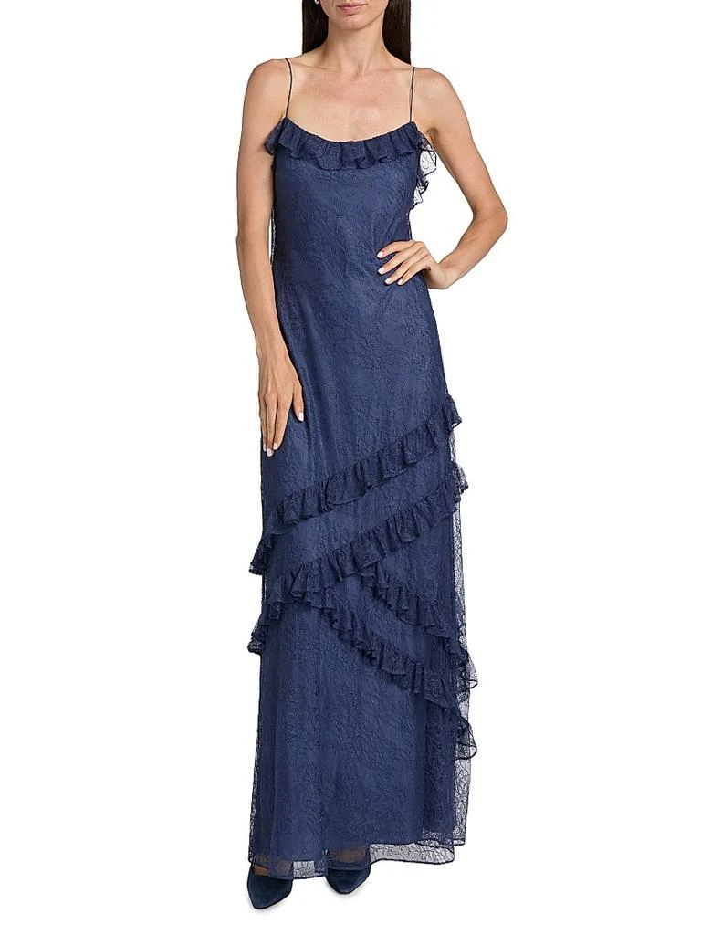 CAMI NYC Elouisa Ruffled Lace Gown 3