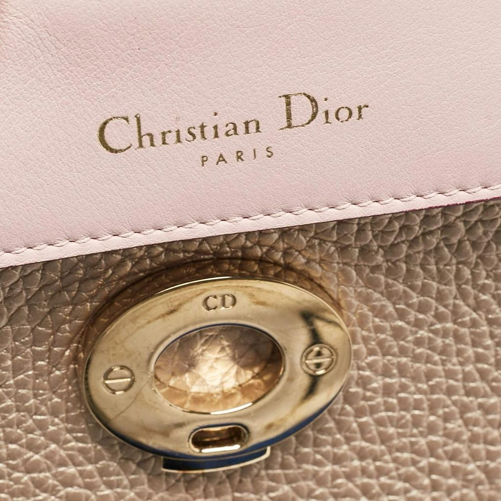 Dior Dior Bronze Leather Mini Be Dior Top Handle Bag 23