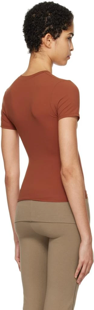 SKIMS Brown Fits Everybody T-shirt 3
