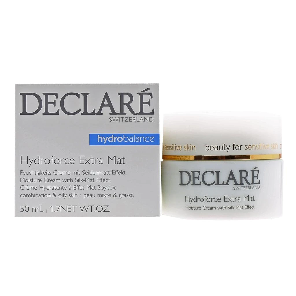DECLARE HYDROFORCE EXTRAMAT CREAM JAR 1