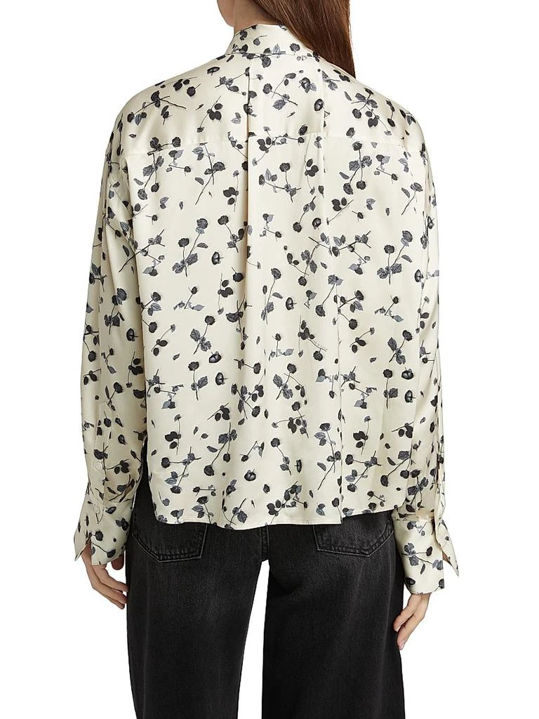 Rag & Bone Martha Floral Satin Shirt 5