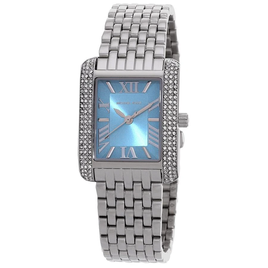 Michael Kors Emery Quartz Crystal Blue Dial Ladies Watch MK4829 1