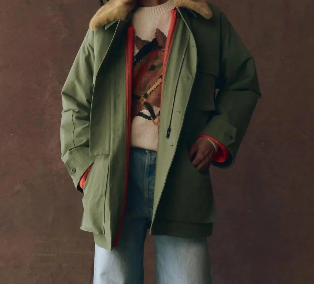 The Great The Great. - Quilted Liner Parka Jacket