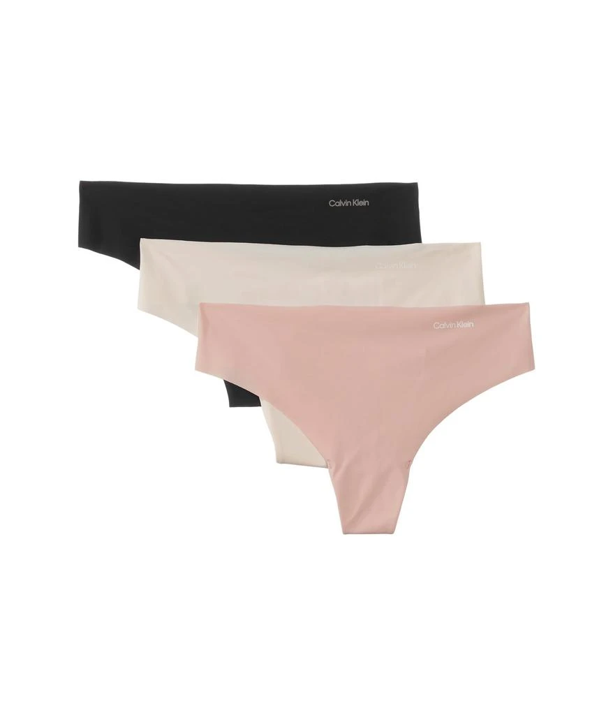 Calvin Klein Invisibles 3-Pack Thong 1
