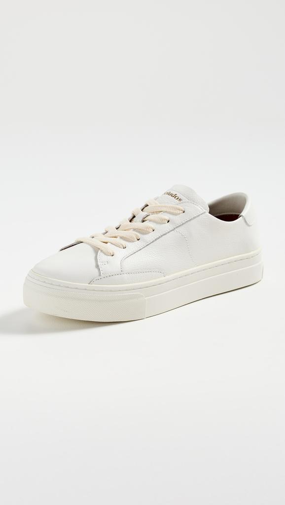 Soludos Ibiza Platform Leather Sneakers