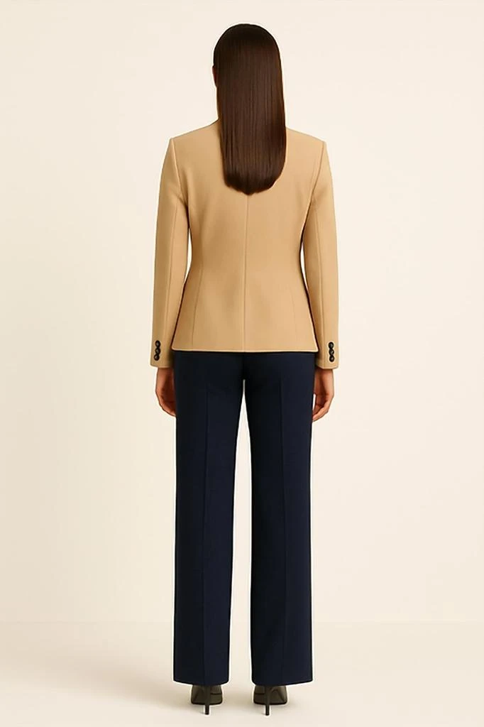 Mac Duggal Mac Duggal - High Waisted Button Front Trouser 3