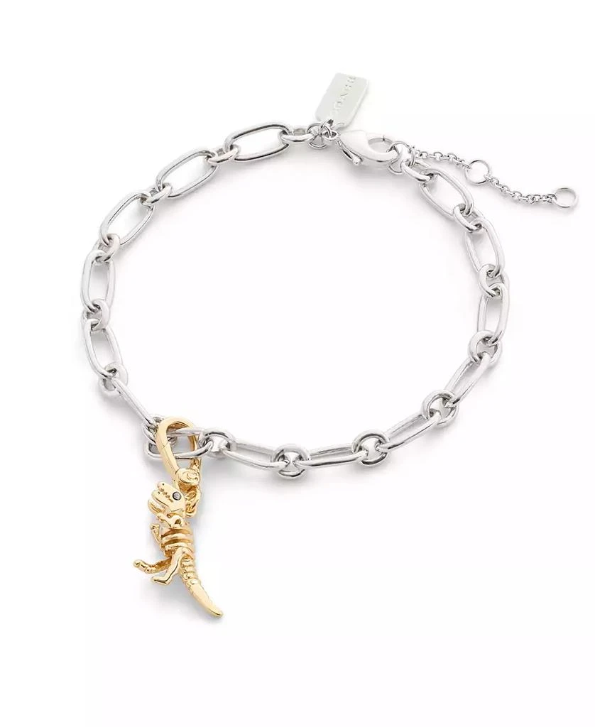 Coach Gold Collectible Signature Rexy Dino Charms 6