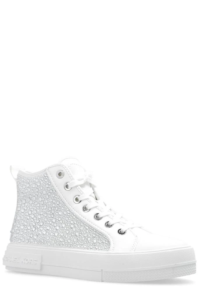 Michael Michael Kors Michael Michael Kors Evy Embellished Scuba High-Top Sneakers 2