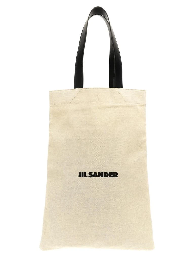 Jil Sander Women
s Flat Shopper Large Shopping Bag