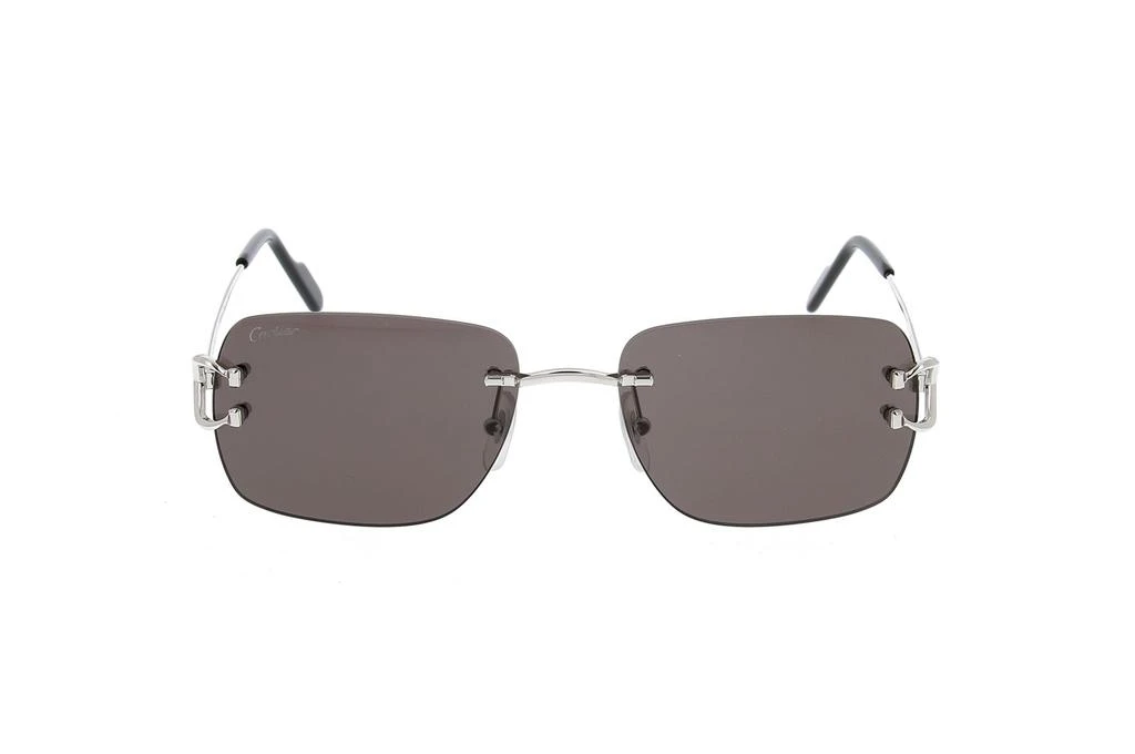 Cartier Cartier Rectangle Frame Sunglasses 1