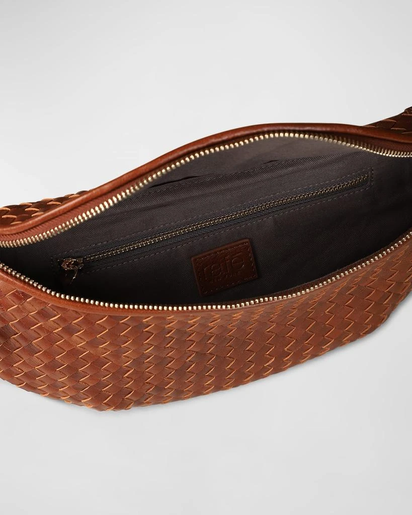 Rafe Alex Woven Leather Sling Shoulder Bag 3