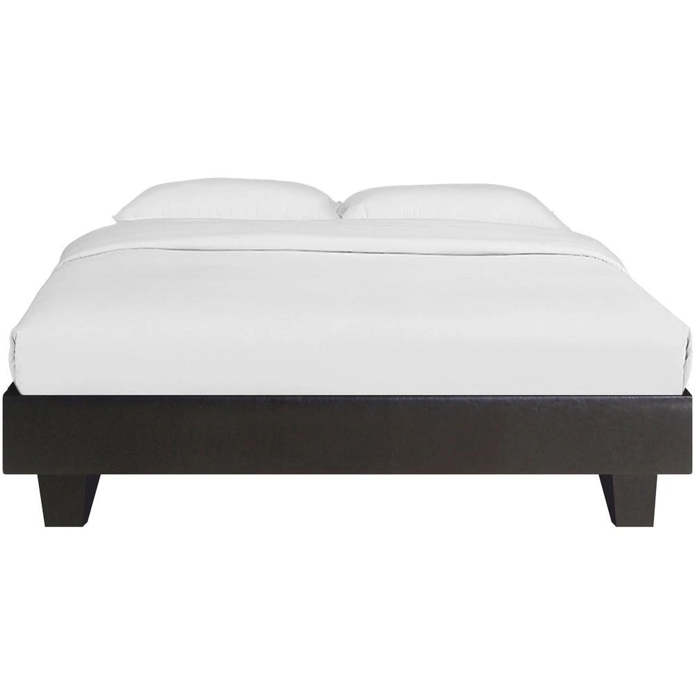 Camden isle Acton Platform Bed, Queen, Black/ Black 1