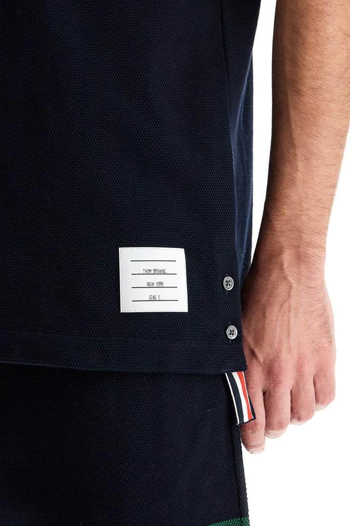Thom Browne 4-bar polo shirt 4