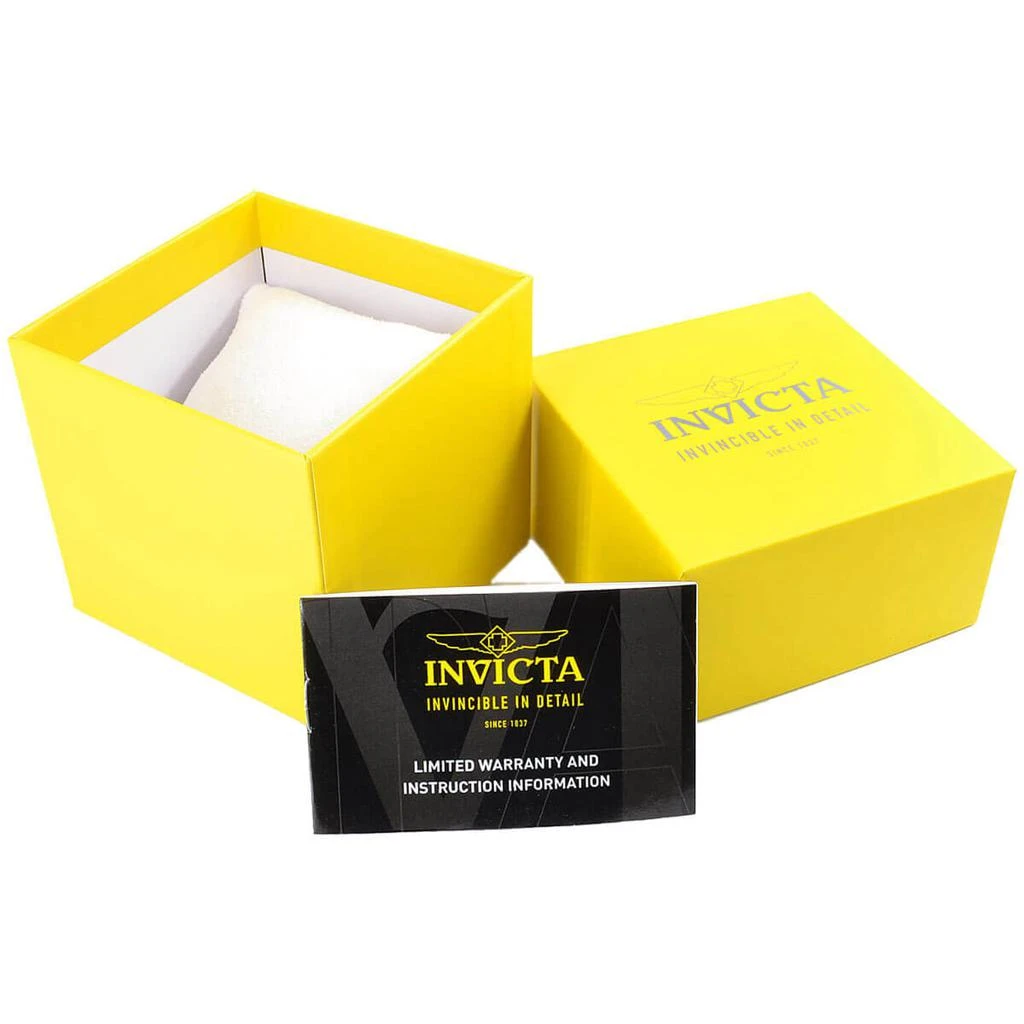 Invicta Invicta Men's Chronograph Watch - Pro Diver Steel & Polyurethane Strap Champagne Dial 5