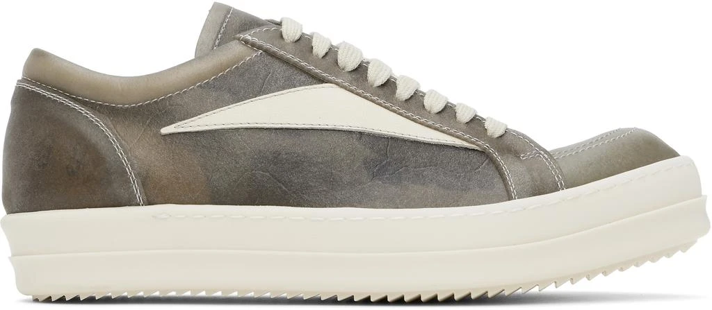 Rick Owens Gray Hollywood Vintage Sneaks Sneakers 1