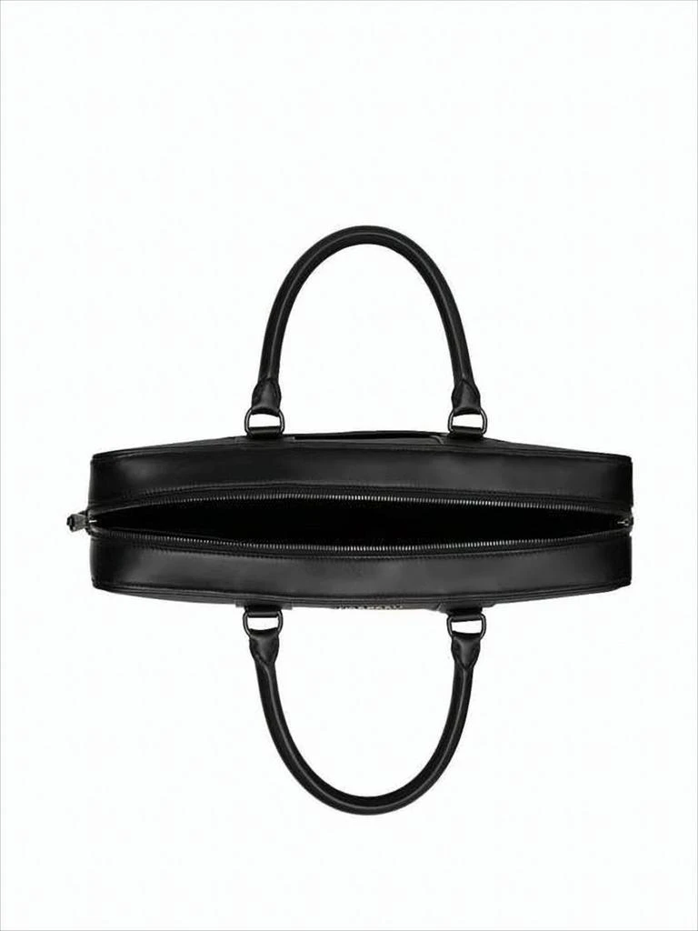 Burberry Rectangular Black Briefcase 2