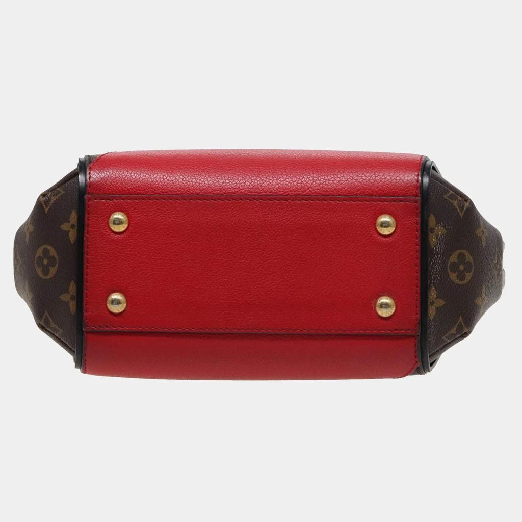 Louis Vuitton Louis Vuitton Red Monogram Canvas Kimono Tote Bag 3