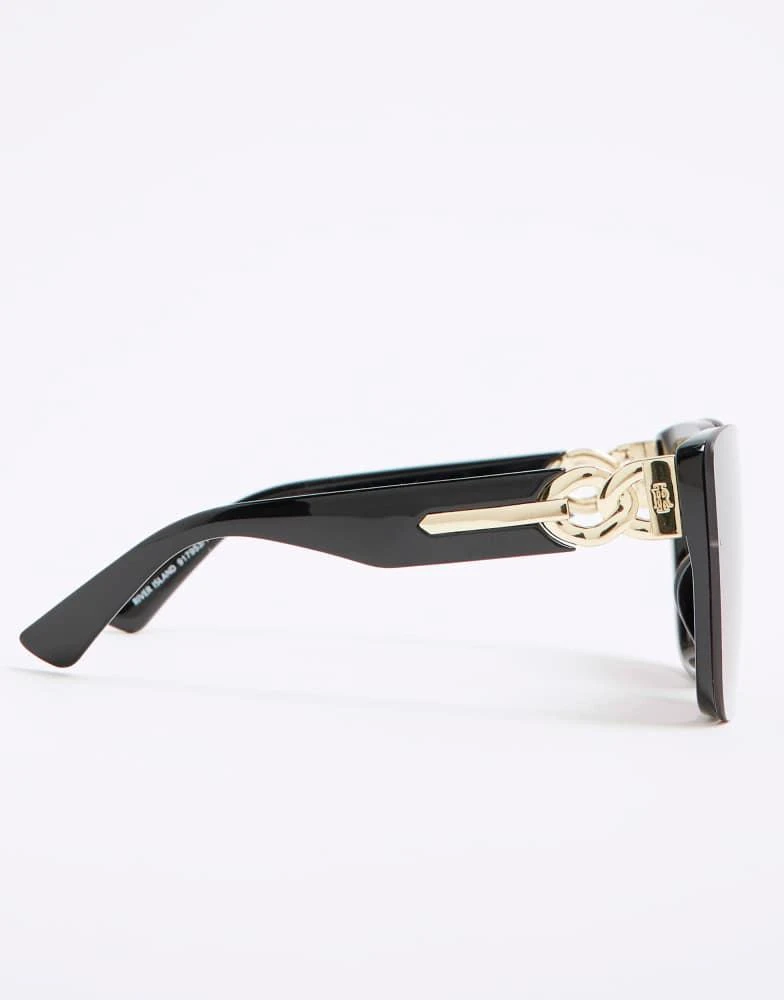 River Island River Island Cat eye sunglasses in black 3
