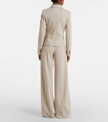 Max Mara Alabama cotton and wool blazer 3