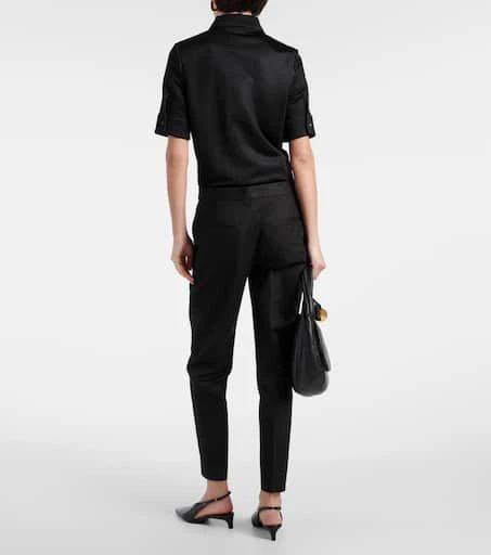 Jil Sander Cotton gabardine pants 3