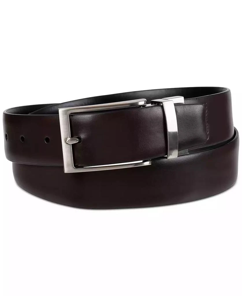 Calvin Klein Men’s Two-In-One Feather Edge Reversible Dress Belt 2
