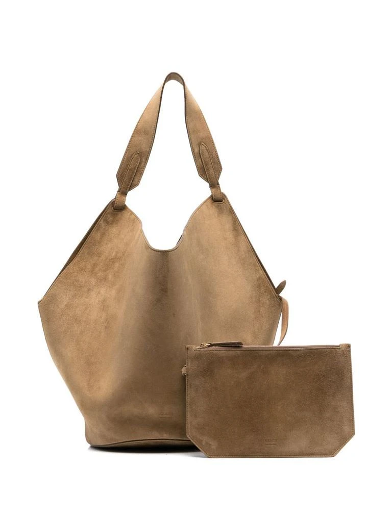 Khaite KHAITE - Lotus Medium Leather Shoulder Bag 3