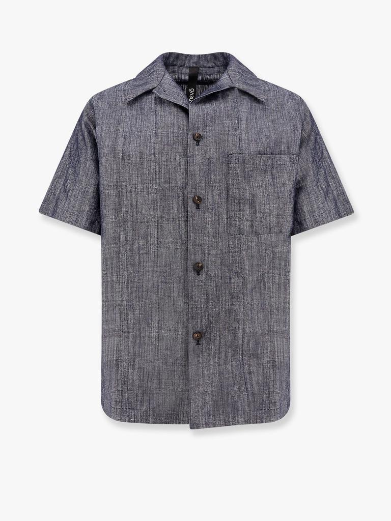 HEVÒ Novoli linen and cotton shirt