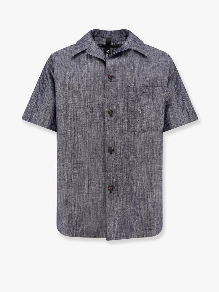 HEVÒ Novoli linen and cotton shirt 1