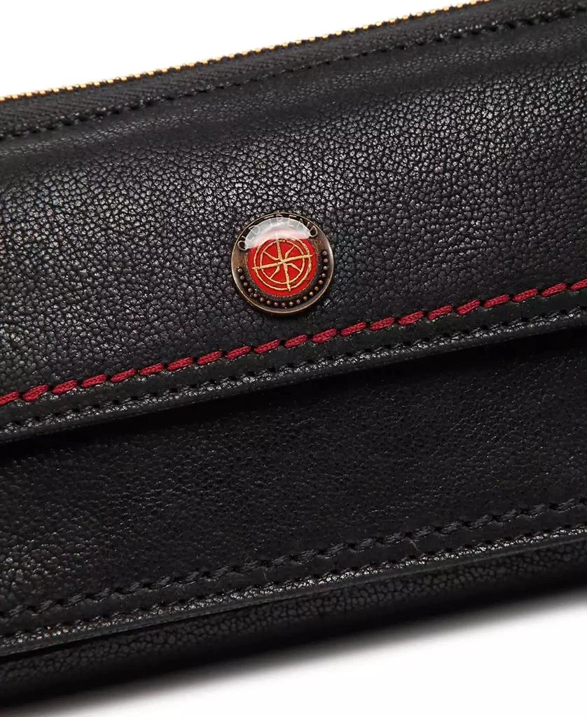 OLD TREND Women's Genuine Leather Northwood Crossbody Wallet 12