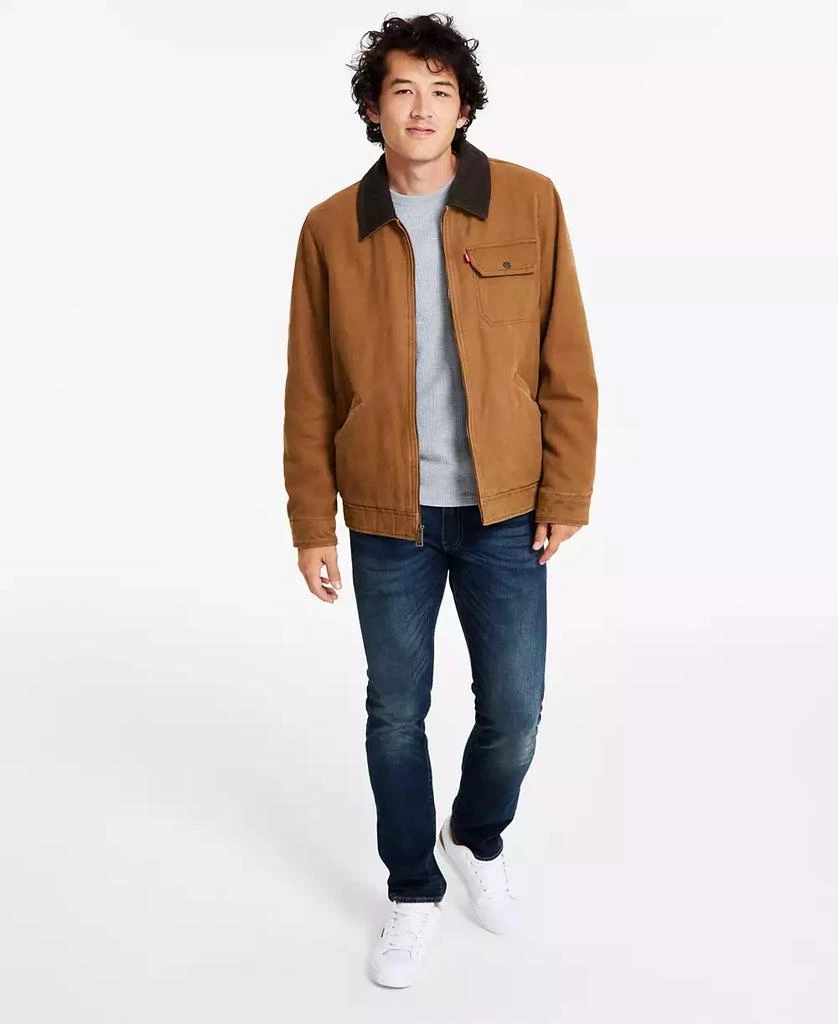 Levi's Levi’s® Men's Cotton Canvas Zip-Front Utility Jacket 4