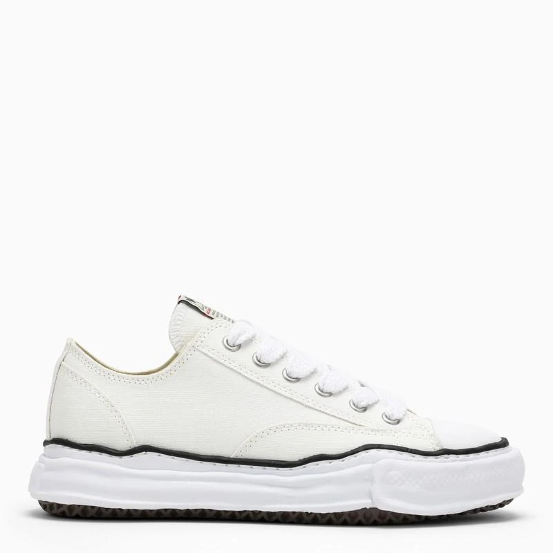 Maison MIHARA YASUHIRO White Peterson Low sneakers in canvas 1