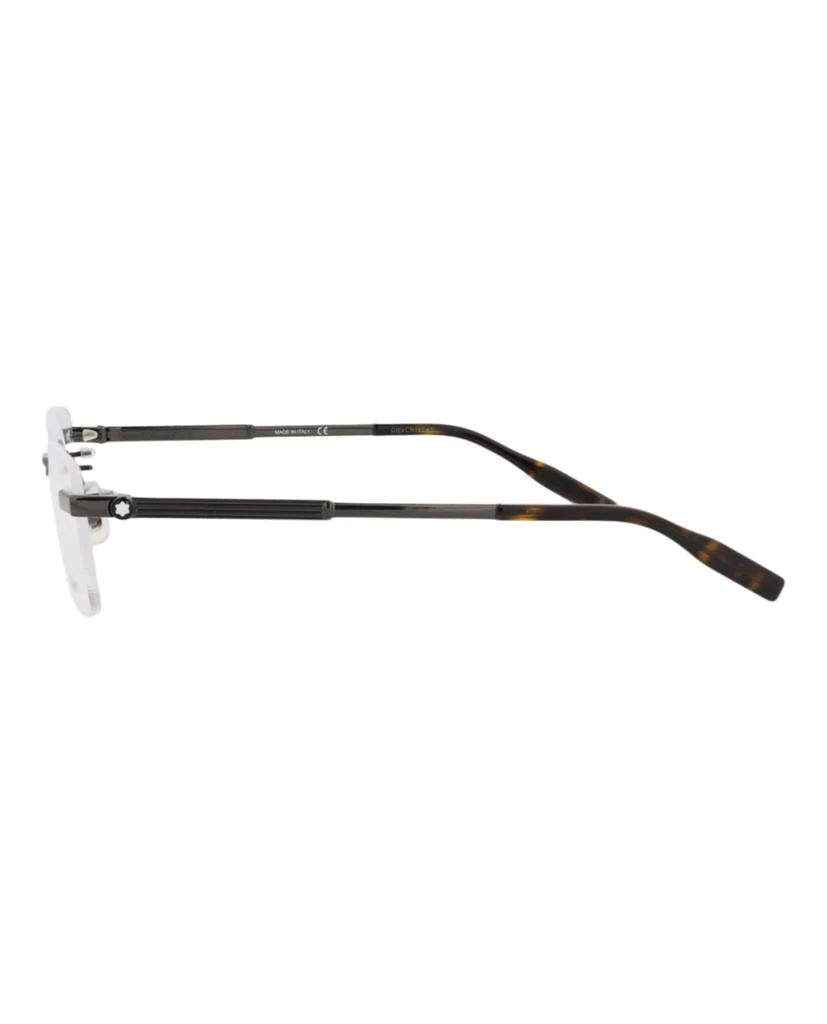 MontBlanc Square-Frame Metal Optical Frames 3