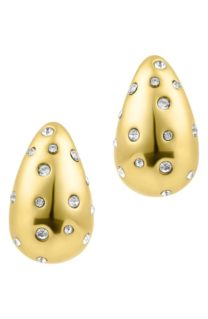 ADORNIA Clear Crystal Drop Earrings 3