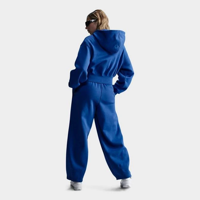 NIKE Women's Nike Sportswear Phoenix Fleece Crop Full-Zip Hoodie 2