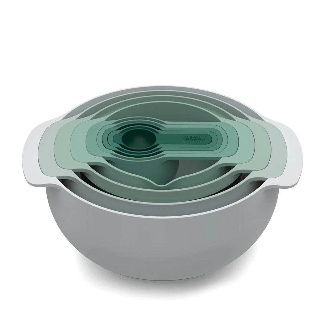 Joseph Joseph Joseph Joseph Editions - Nest 9-Piece Food Preparation Set - Sage 1