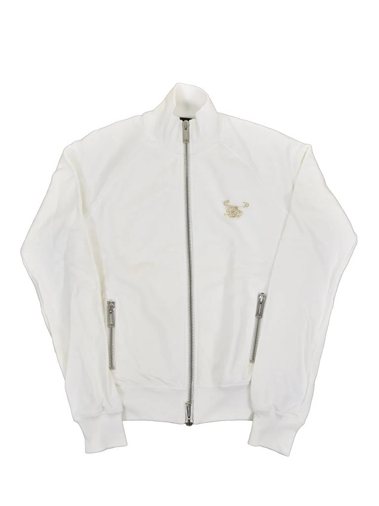 DSQUARED2 Dsquared2 Women's Cotton Zip Sweatshirt White Mod. S72GP0332S25034010 1