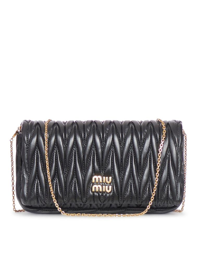 Miu Miu MINI BAG IN NAPPA MATELASSE` - Shoulder Bags - Free