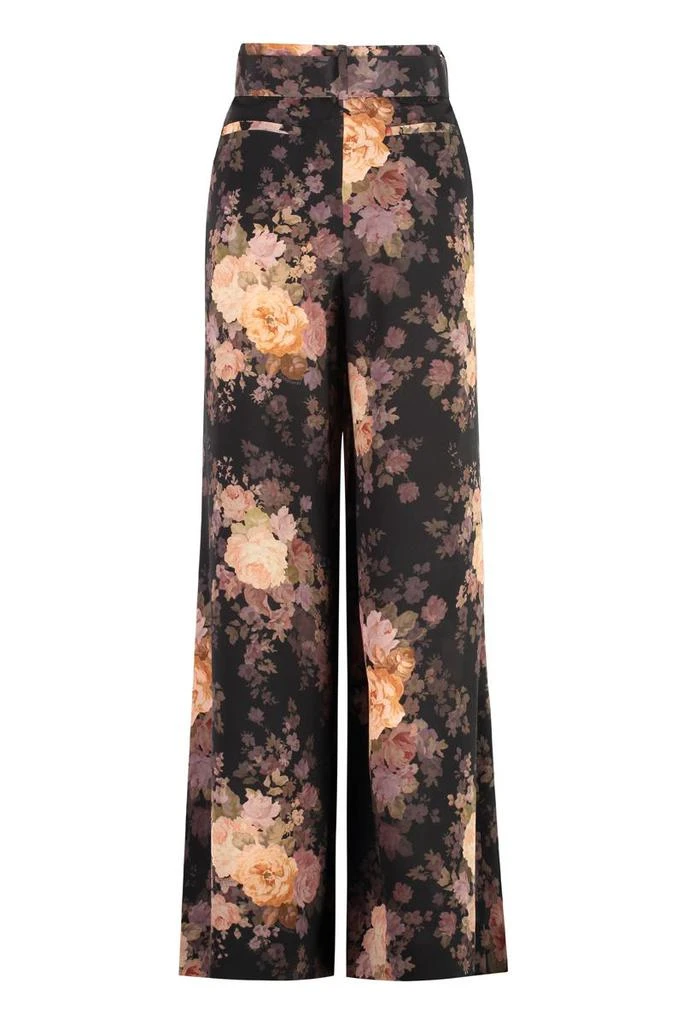 Zimmermann Zimmermann Illustration Tuck Silk Trousers 2