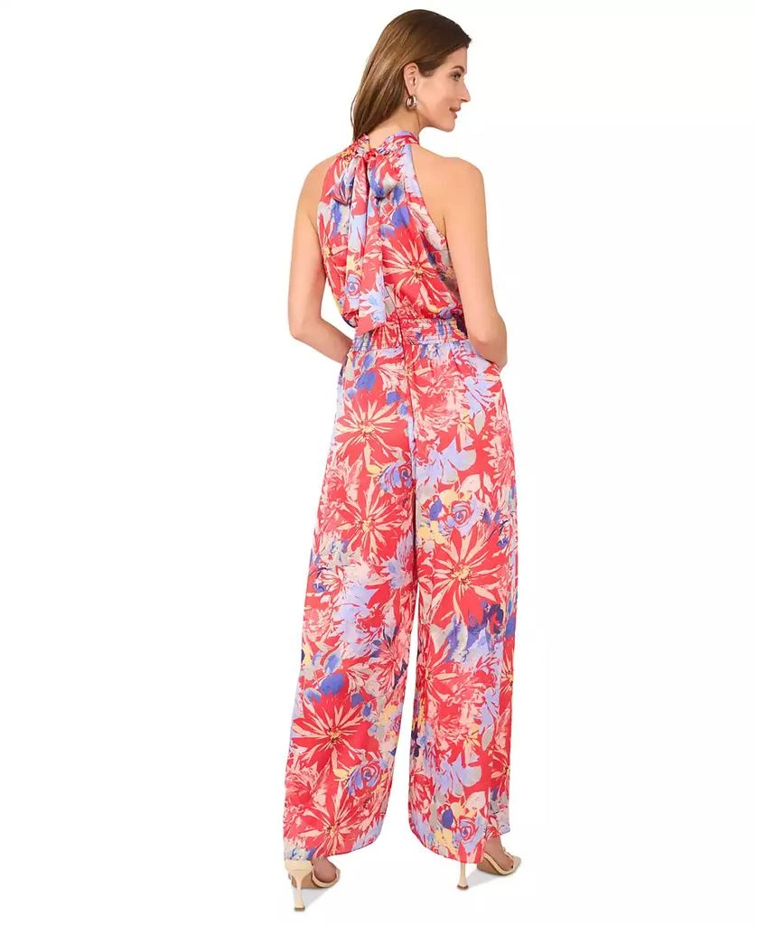 Vince Camuto Women's Printed Halter Wide-Leg Jumpsuit 2