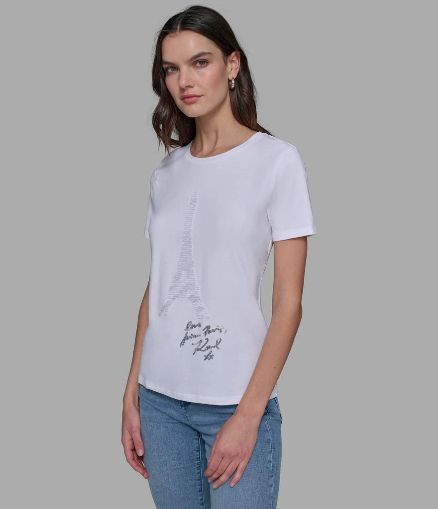 Karl Lagerfeld Paris EIFFEL TOWER TEE 3